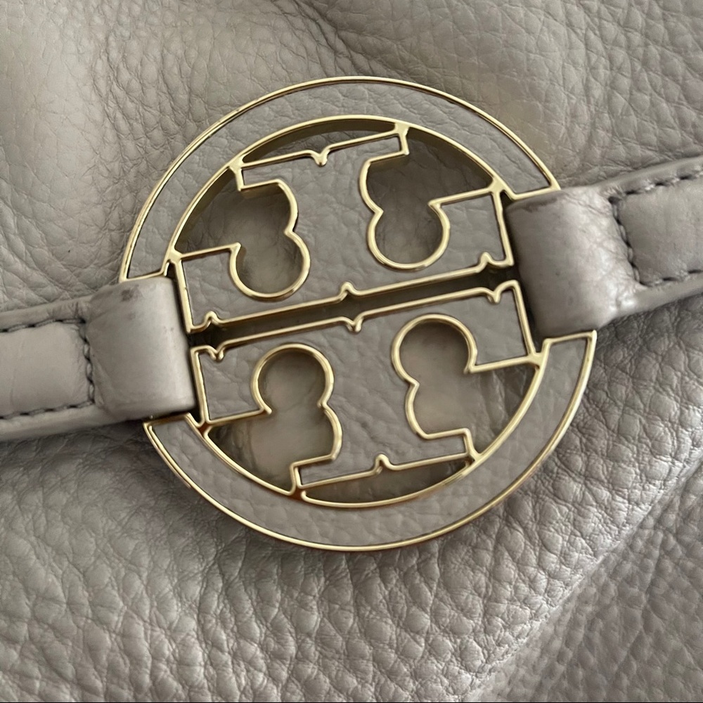 Tory Burch Bombe Grey Tote